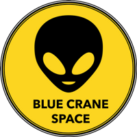 Rocket design sticker